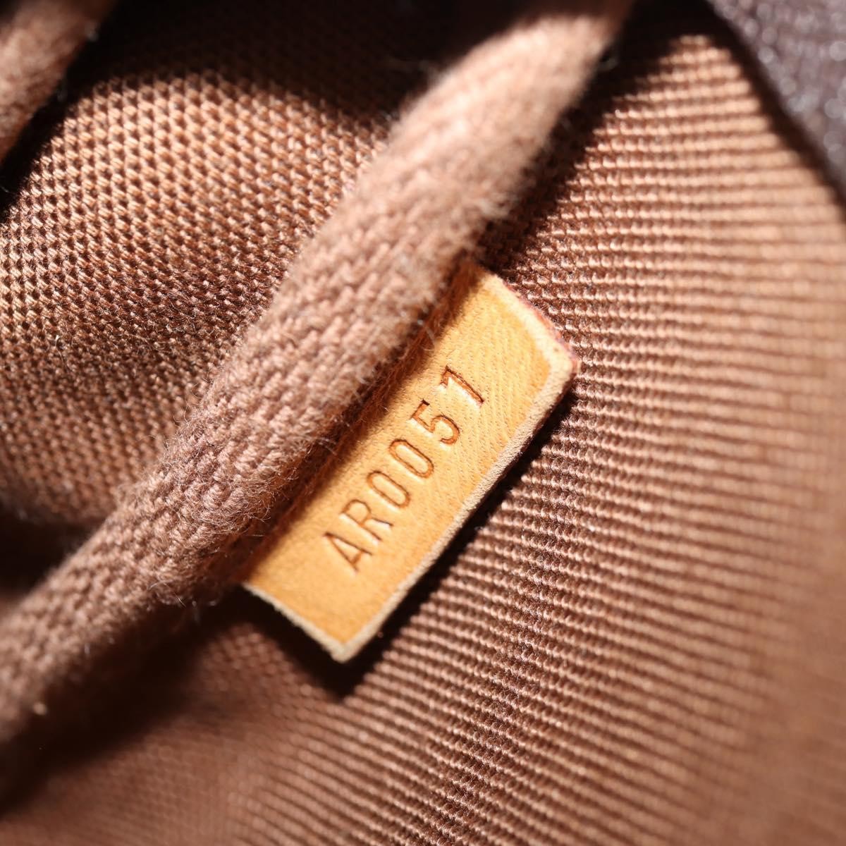 Louis Vuitton Pochette Accessoires NM Monogram Canvas, BROWN, CANVAS, Clutche & pouche