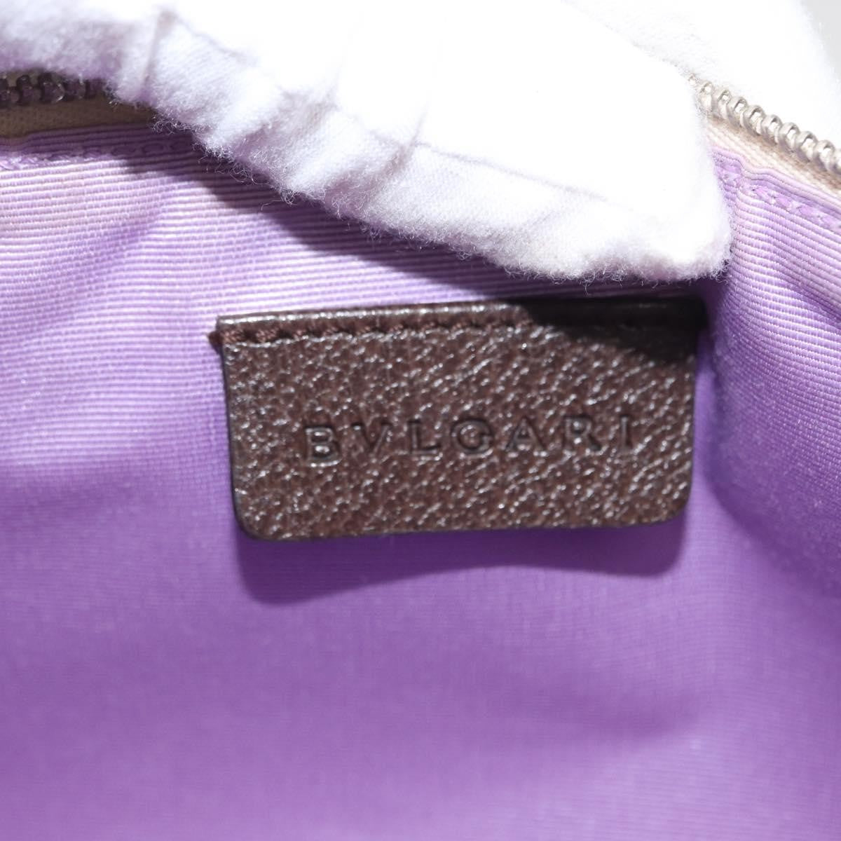 Bvlgari Pouch Canvas, BEIGE, CANVAS, Clutche & pouche