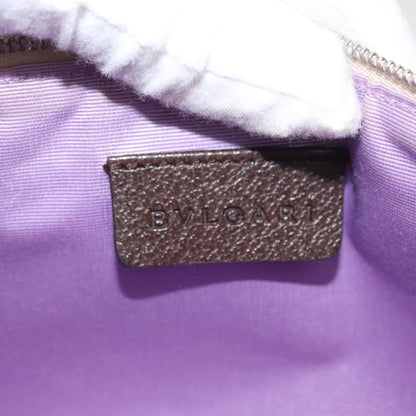 Bvlgari Pouch Canvas, BEIGE, CANVAS, Clutche & pouche