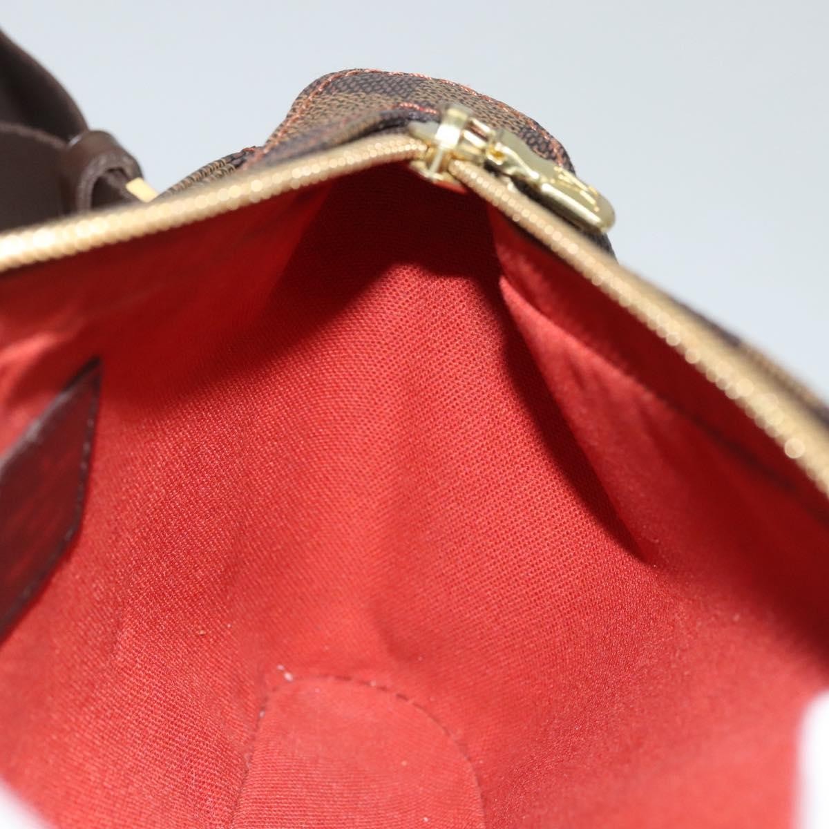 Louis Vuitton Geronimos Waist Bag Damier, BROWN, CANVAS, Shoulder bag