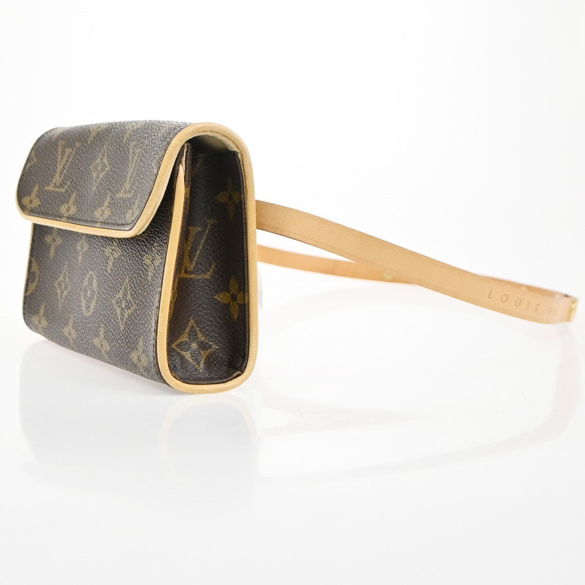 Louis Vuitton Florentine Waist Bag Monogram Canvas, Brown, Canvas, Clutch