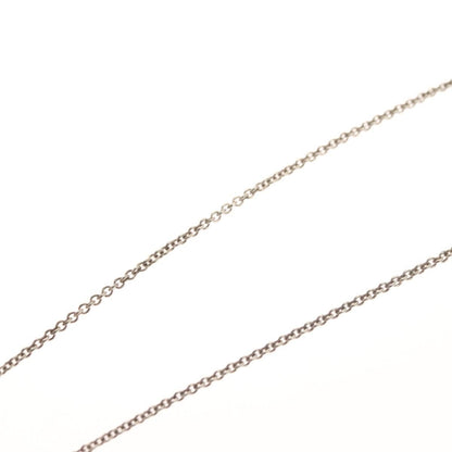 Tiffany & Co. Elsa Peretti Open Heart Pendant Necklace Sterling Silver, SILVER, SILVER, Necklace