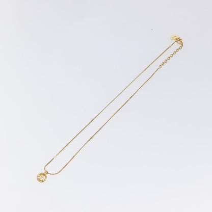 Christian Dior CD Pendant Necklace Gold-plated, GOLD, GOLD_PLATED, Necklace