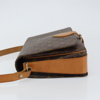 Louis Vuitton Cartouchiere Handbag Monogram Canvas, BROWN, CANVAS, Shoulder bag