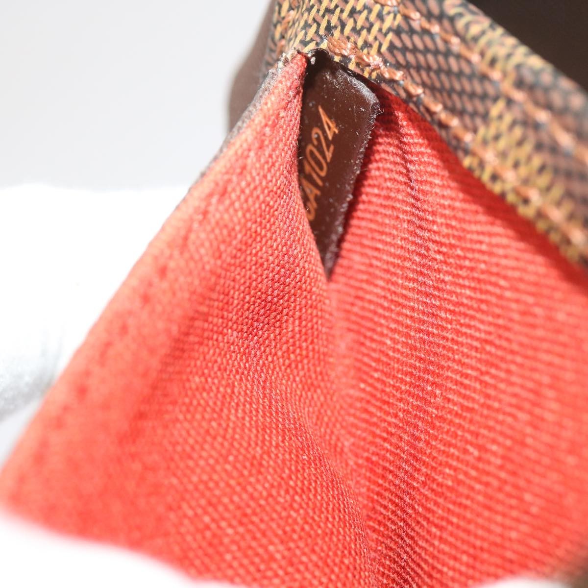 Louis Vuitton Geronimos Waist Bag Damier, BROWN, CANVAS, Travel bag