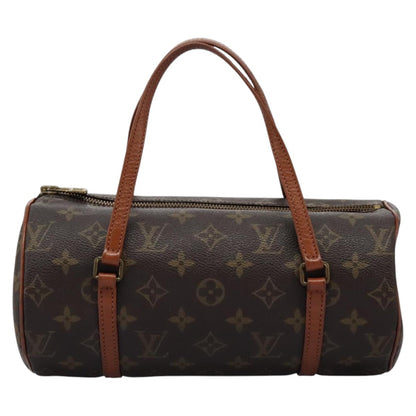 Louis Vuitton Papillon Handbag Monogram Canvas, BROWN, CANVAS, Handbag
