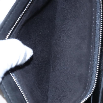 Louis Vuitton Sevigne Clutch Electric Epi Leather, BLACK, LEATHER, Shoulder bag