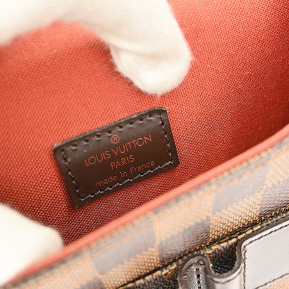 Louis Vuitton Portobello Messenger Damier, Brown, Canvas, Shoulder Bag