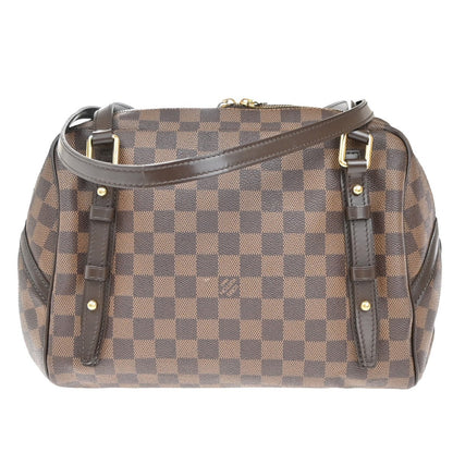 Louis Vuitton Rivington Satchel Damier, BROWN, CANVAS, Shoulder bag