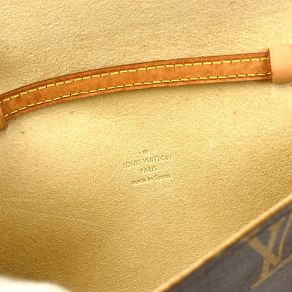 Louis Vuitton Twin Handbag Monogram Canvas, BROWN, CANVAS, Clutche & pouche
