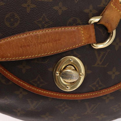 Louis Vuitton Tulum Handbag Monogram Canvas, BROWN, CANVAS, Shoulder bag
