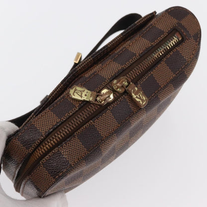 Louis Vuitton Geronimos Waist Bag Damier, Brown, Canvas, Clutch