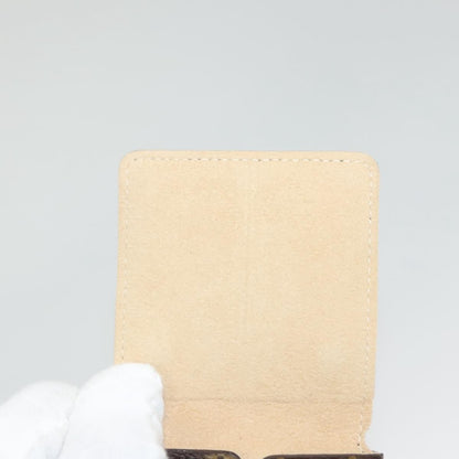 Louis Vuitton CASE JEWELRY BOX Canvas, BROWN, CANVAS, Wallets