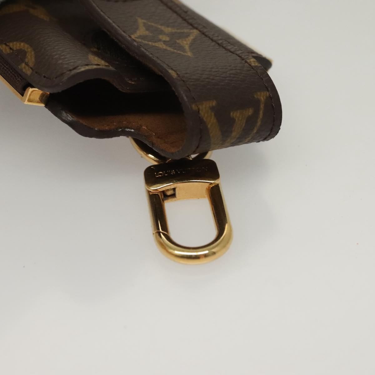 Louis Vuitton Etui Phone Case Monogram Canvas, BROWN, CANVAS, Tech accessory