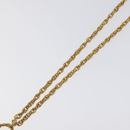 Chanel Flap Bag Pendant Necklace Metal, GOLD, METAL, Necklace