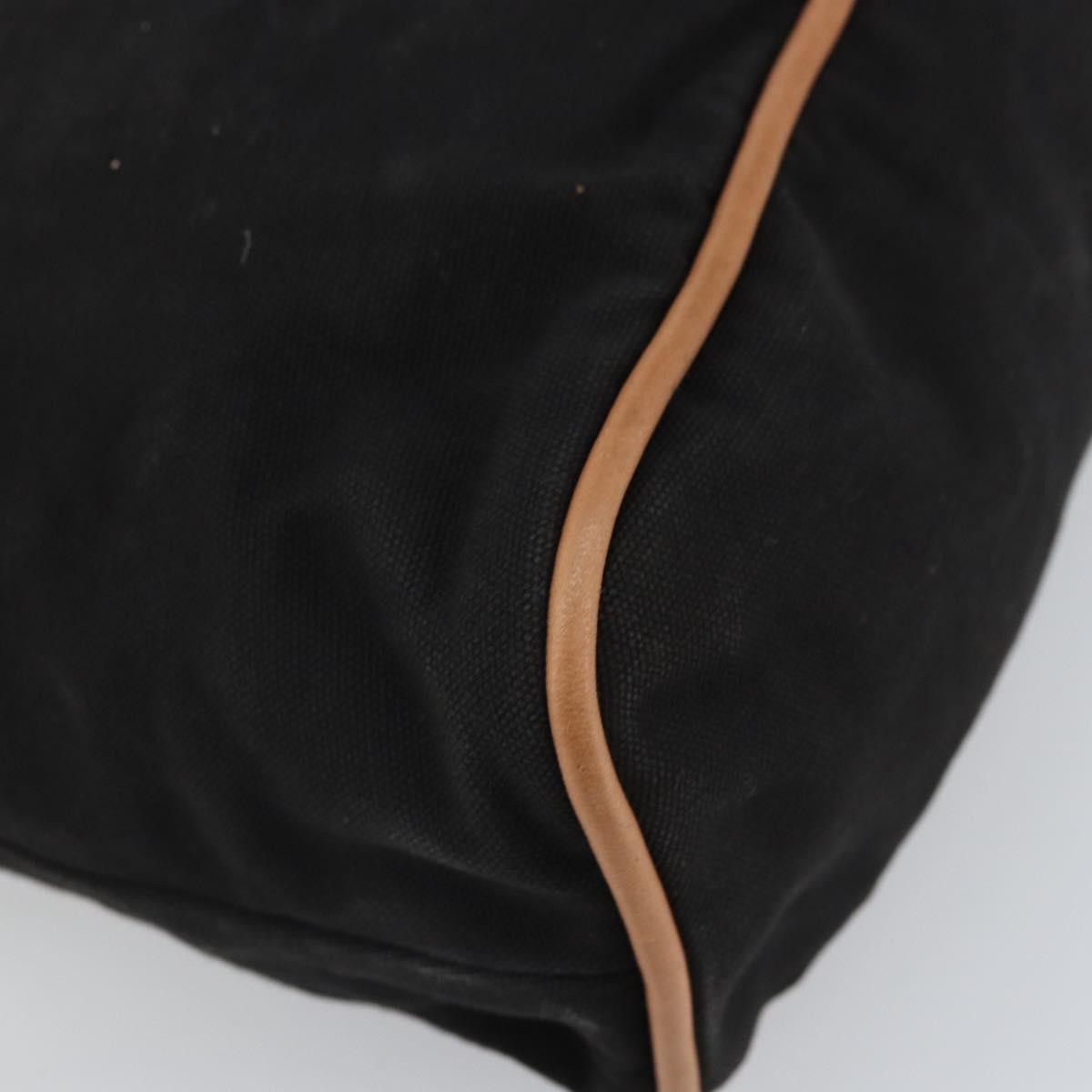 Hermes Bolide Pouch Canvas, BLACK, CANVAS, Clutche & pouche