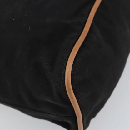 Hermes Bolide Pouch Canvas, BLACK, CANVAS, Clutche & pouche