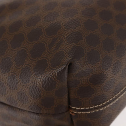 Celine Vintage Macadam Handbag Macadam, BROWN, CANVAS, Handbag