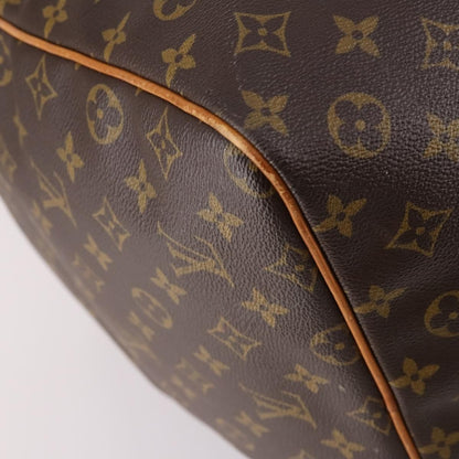 Louis Vuitton Keepall Bag Monogram Canvas, BROWN, CANVAS, Travel bag