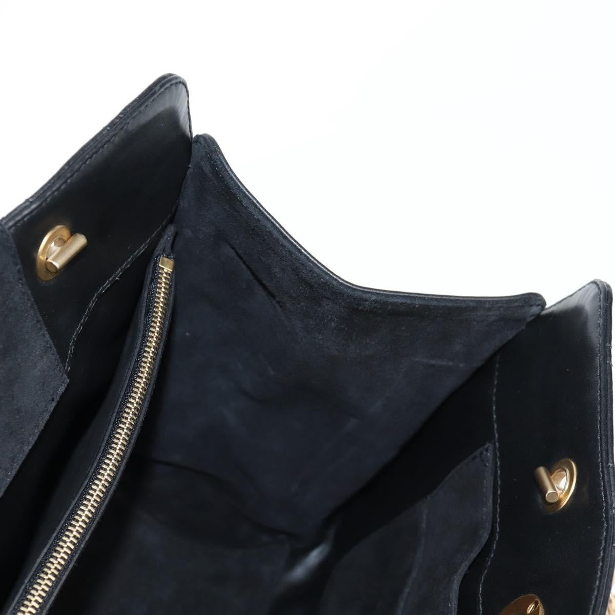 Salvatore Ferragamo Gancini Convertible Tote Quilted Leather, BLACK, LEATHER, Tote bag