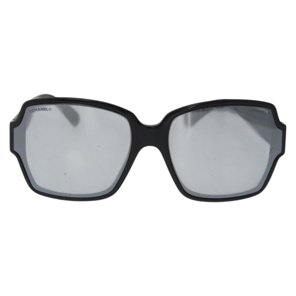 Chanel Logo CC Sunglasses Plastic, Black, Plastic, Sunglasses