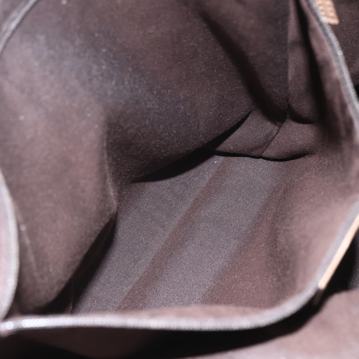 Gucci Vintage tote Leather, BROWN, LEATHER, Tote bag