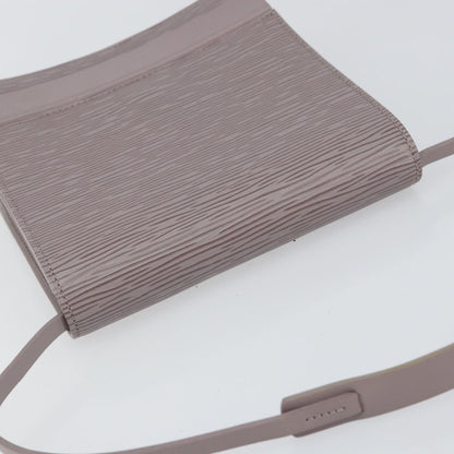 Louis Vuitton Biarritz Shoulder Bag Epi Leather, Purple, Leather, Clutch