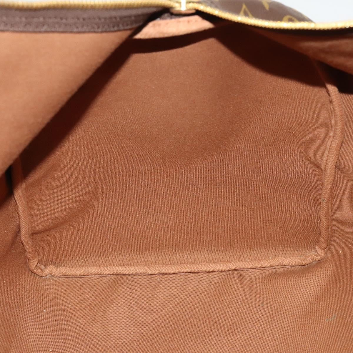 Louis Vuitton Keepall Bag Monogram Canvas, BROWN, CANVAS, Travel bag