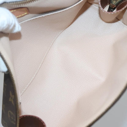 Louis Vuitton Trousse demi ronde Canvas, BROWN, CANVAS, Toiletry Case