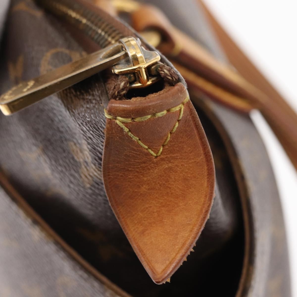 Louis Vuitton Porte-Documents Jour NM Bag Macassar Monogram Canvas, BROWN, CANVAS, Shoulder bag