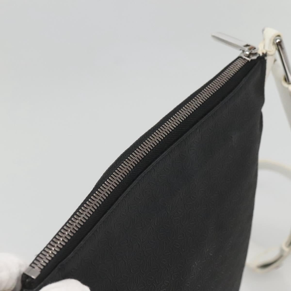 Loewe Anagram Shoulder Bag Leather, BLACK, LEATHER, Shoulder bag