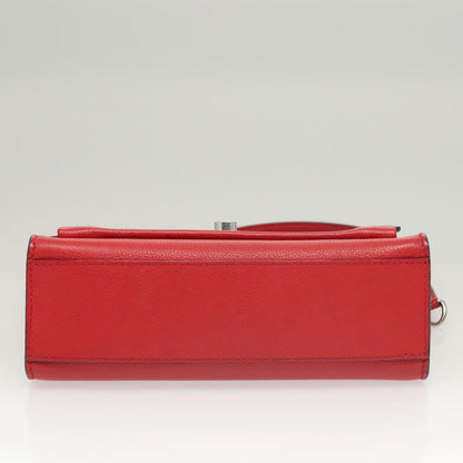 Louis Vuitton Mylockme Handbag Leather, RED, LEATHER, Handbag