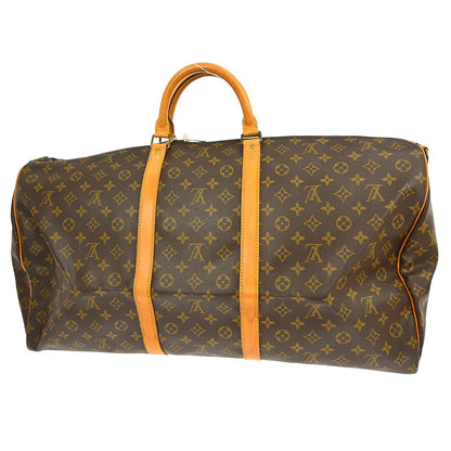 Louis Vuitton Keepall Bag Monogram Canvas, Brown, Canvas, Travel Bag