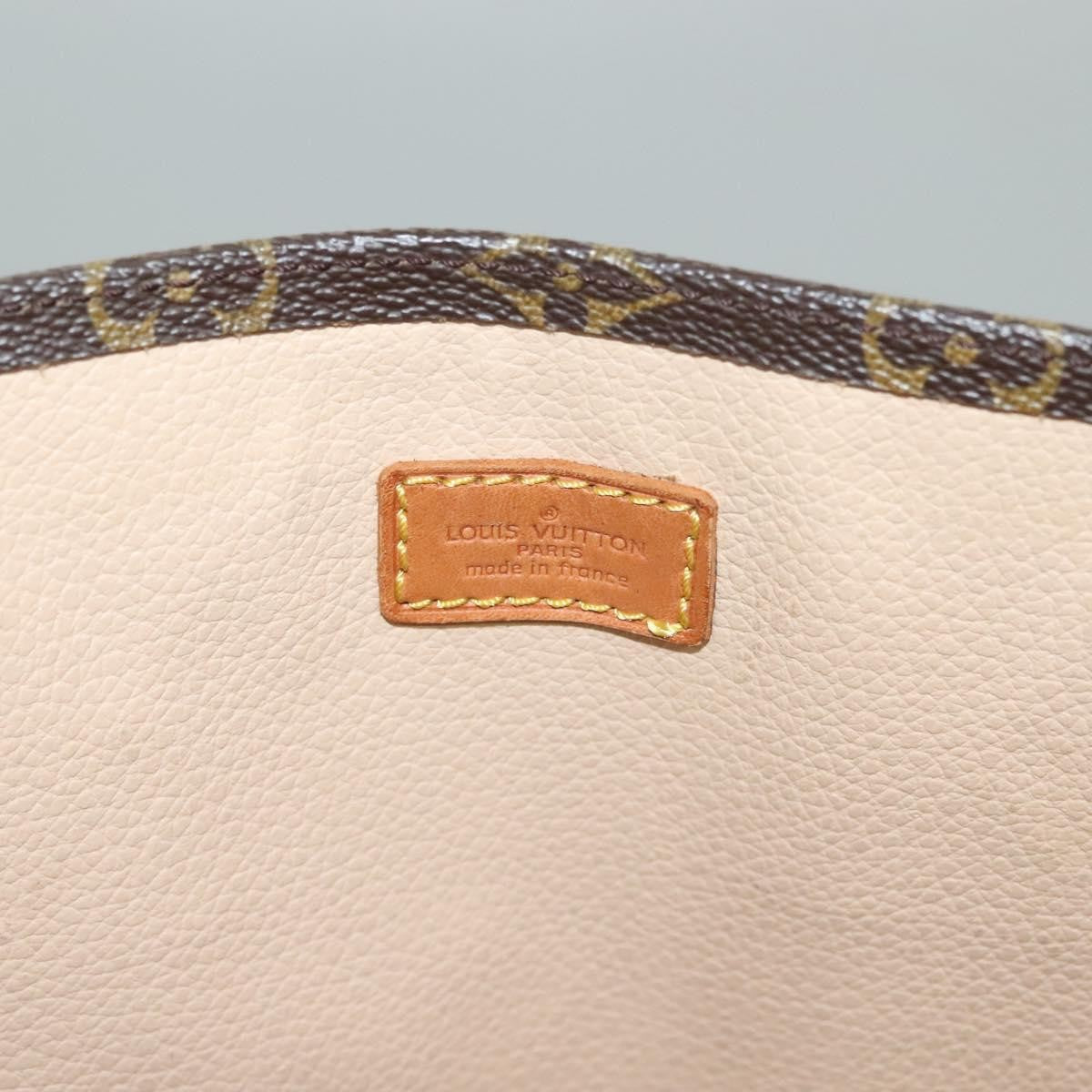 Louis Vuitton Sac Plat Bag Monogram Canvas, BROWN, CANVAS, Handbag