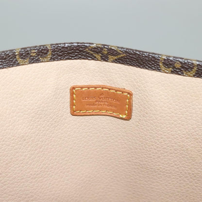 Louis Vuitton Sac Plat Bag Monogram Canvas, BROWN, CANVAS, Handbag