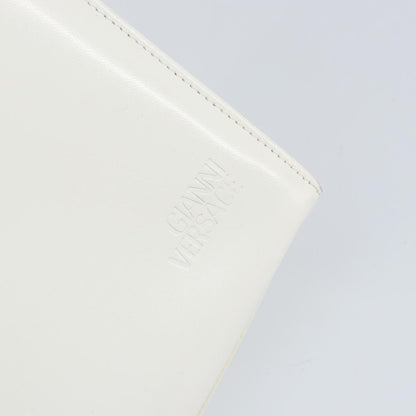 Versace Medusa Shoulder Bag Leather, WHITE, LEATHER, Shoulder bag