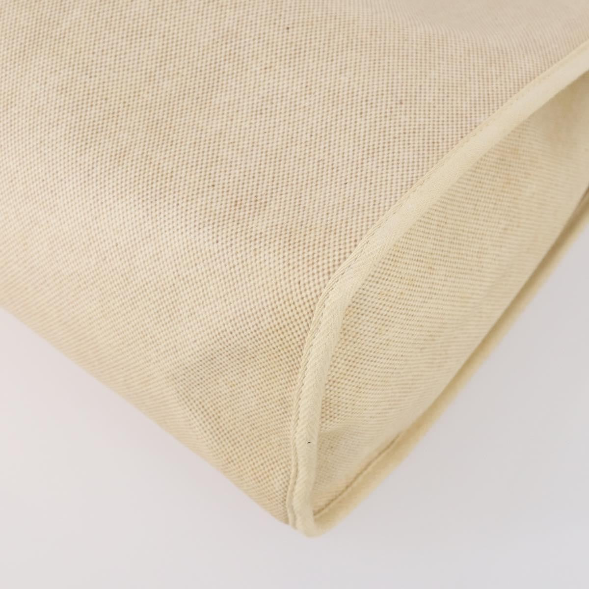 Hermes Herbag Toile and Leather, BEIGE, CANVAS, Handbag