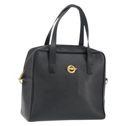 Celine Handbag Leather, BLACK, LEATHER, Handbag