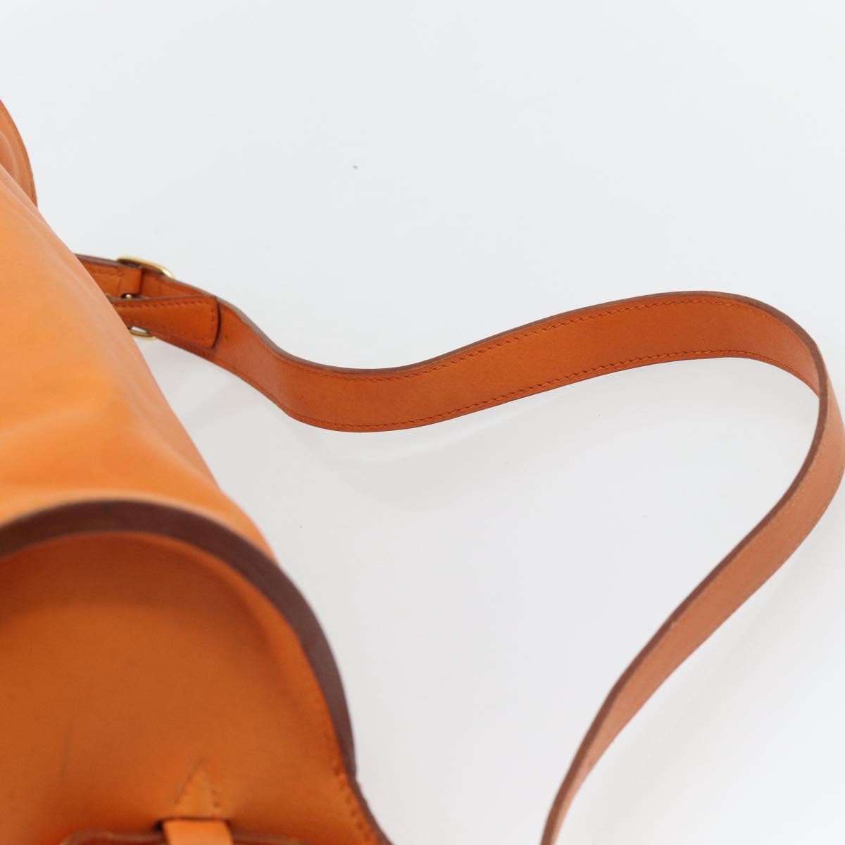 Hermes Sac Doremi Bag Leather, Orange, Leather, Shoulder Bag