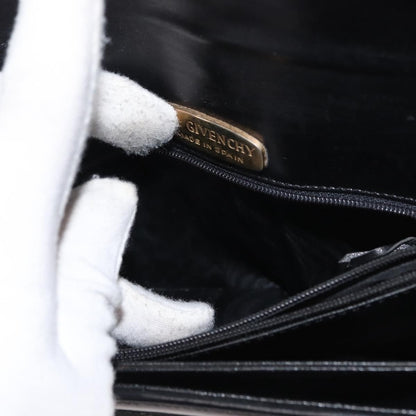 Givenchy Vintage 4G shoulder bag Suede, BLACK, SUEDE, Shoulder bag