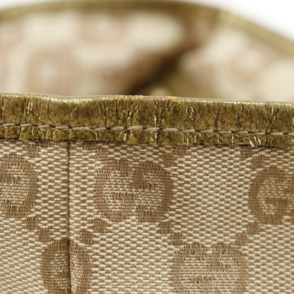 Gucci Belted Tote GG Coated Canvas, BROWN, CANVAS, Handbag