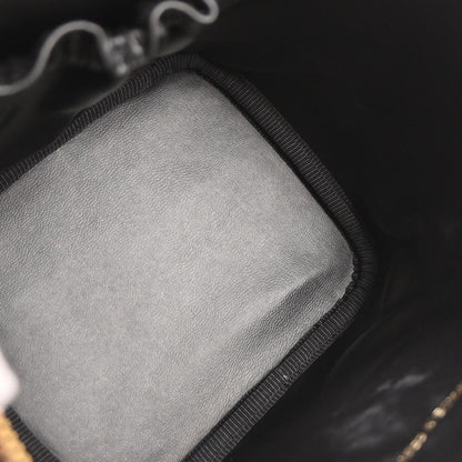 Chanel Vintage Timeless Cosmetic Case Caviar, Black, Leather, Clutch