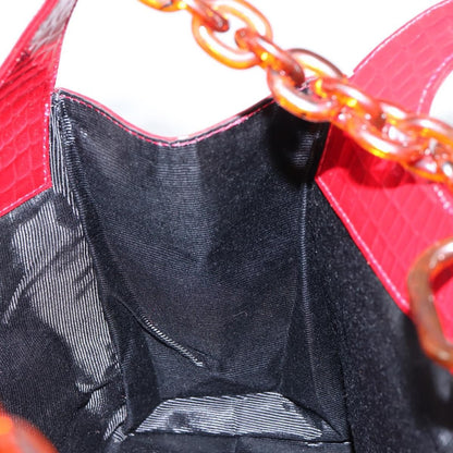 Givenchy Shoulder Bag Patent leather, RED, PATENT_LEATHER, Shoulder bag