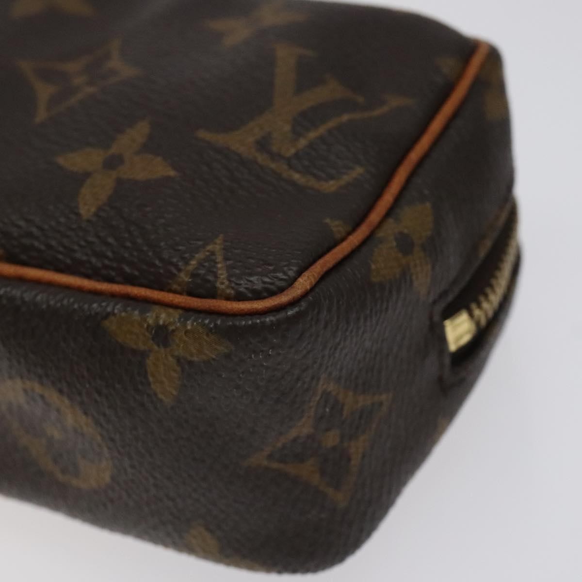Louis Vuitton Wapity Trousse Pouch Monogram Canvas, BROWN, CANVAS, Clutche & pouche