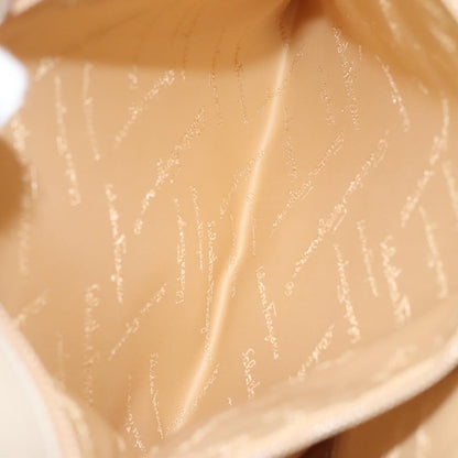 Salvatore Ferragamo Gancini Shoulder Bag Leather, BEIGE, LEATHER, Shoulder bag