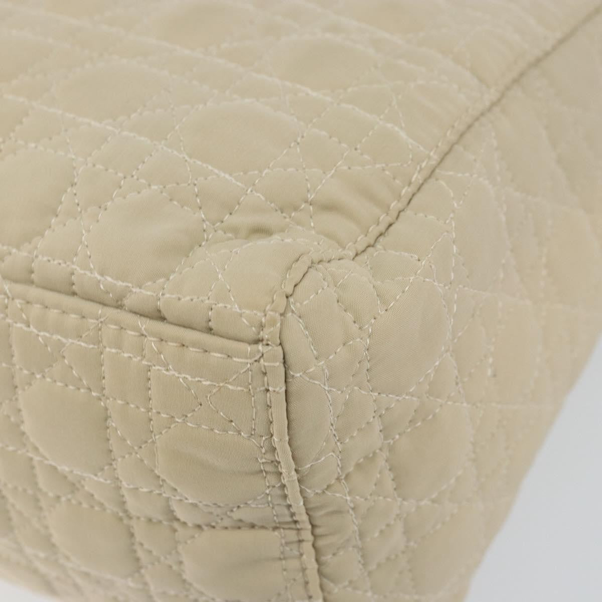 Christian Dior Lady Dior Bag Nylon, BEIGE, NYLON, Handbag