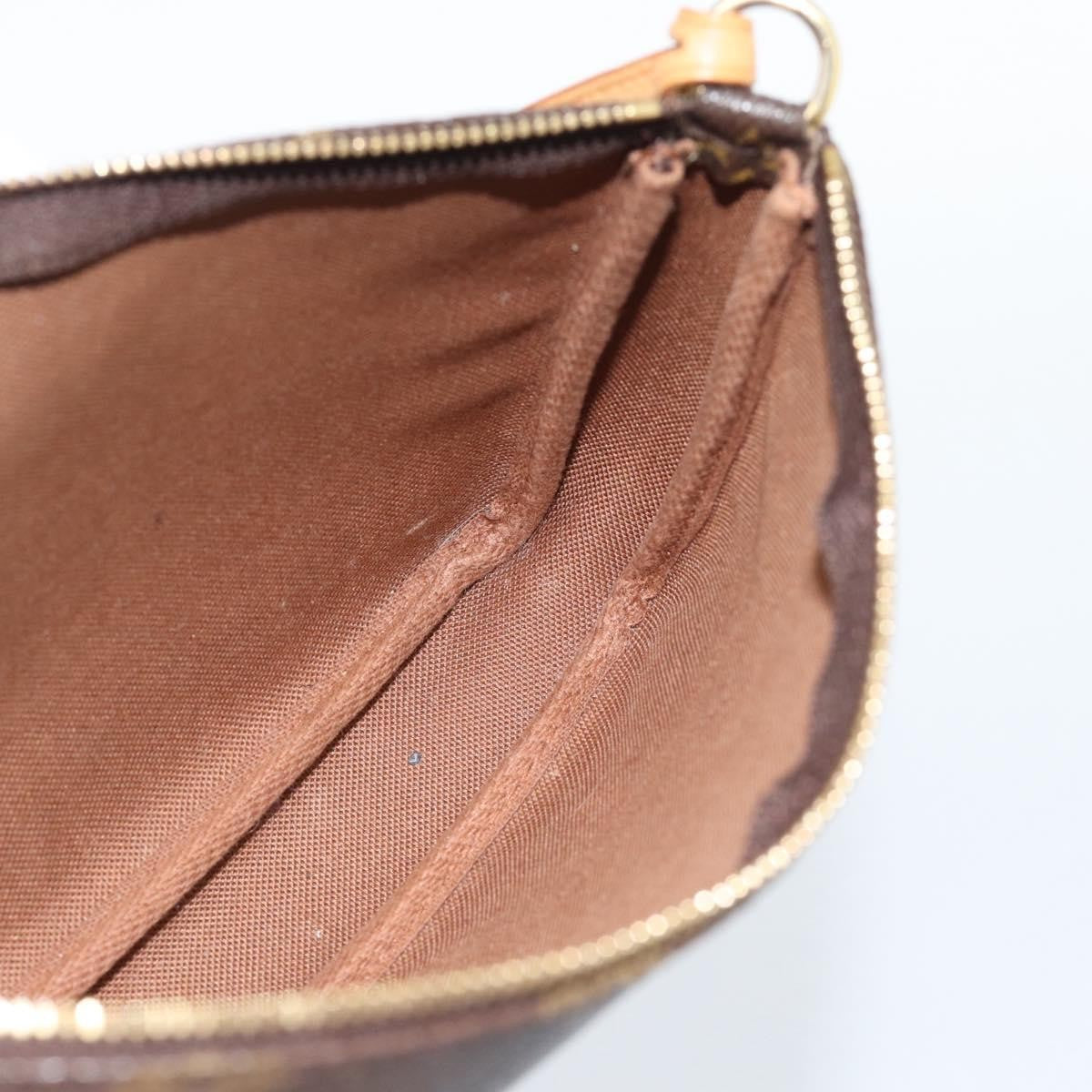 Louis Vuitton Pochette Accessoires NM Monogram Canvas, Brown, Canvas, Clutch