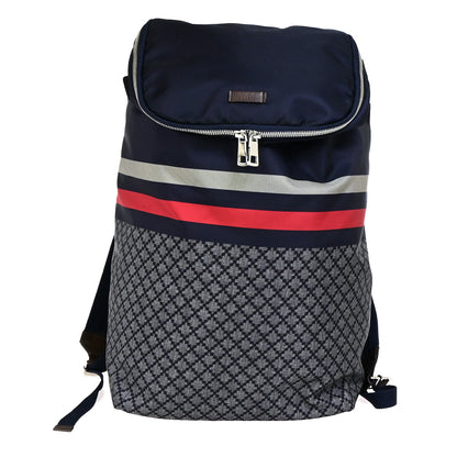 Gucci Travel Backpack GG Nylon, NAVY, NYLON, Backpack