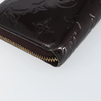 Louis Vuitton Zippy Wallet NM Monogram Patent, BURGUNDY, PATENT_LEATHER, Wallets