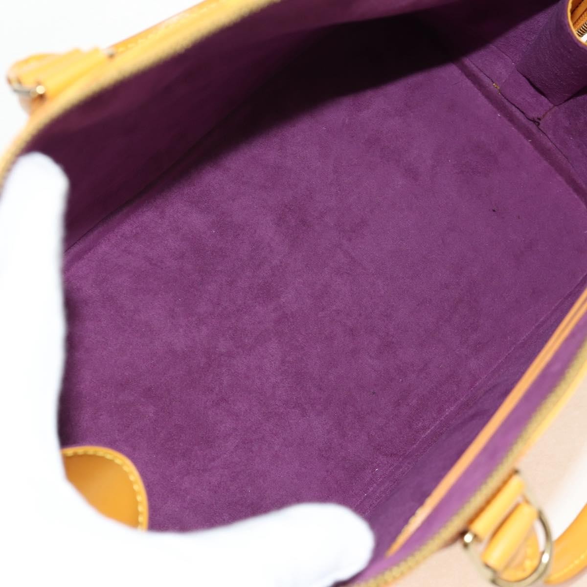 Louis Vuitton Alma Handbag Epi Leather, YELLOW, LEATHER, Handbag